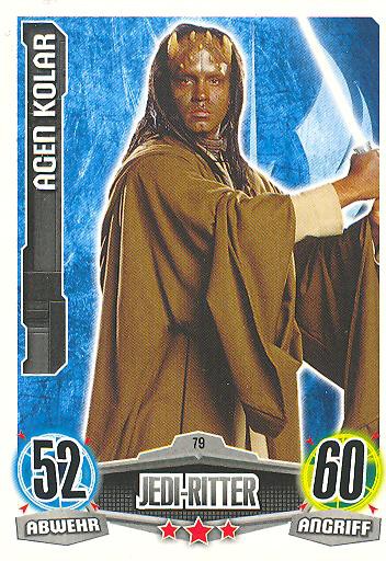 Force Attax - AGEN KOLAR - Jedi-Ritter - Die Republik - Movie Collection