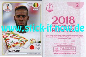 Panini WM 2018 Russland "Sticker" INT/Edition - Nr. 606