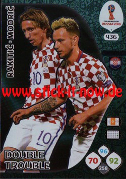 Adrenalyn XL "WM Russia 2018" - Nr. 436 (DOUBLE TROUBLE)