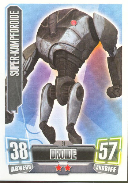 Force Attax - Serie II - Super-Kampfdroide - Separatist