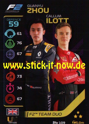 Turbo Attax "Formel 1" (2020) - Nr. 109