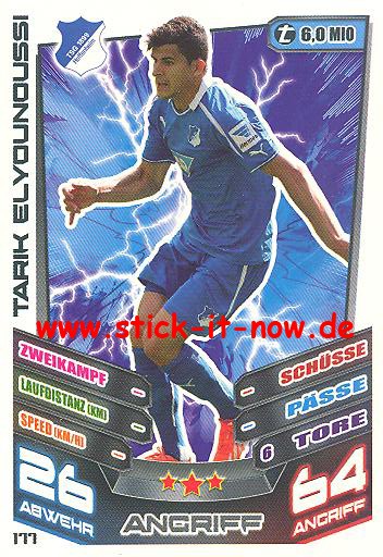 Match Attax 13/14 - TSG 1899 Hoffenheim - Tarik Elyounoussi - Nr. 177