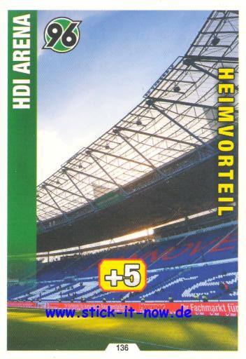 Match Attax 14/15 - HEIMVORTEIL - Hannover 96 - Nr. 136