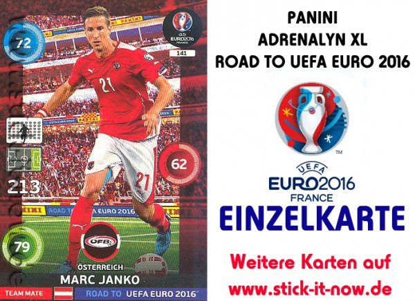 Adrenalyn XL - Road to UEFA Euro 2016 France - Nr. 141