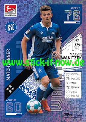 Topps Match Attax Bundesliga 2021/22 - Nr. 424 ( Matchwinner 2.BL )