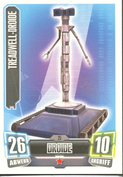 Force Attax - Serie II - Treadwell-Droide - Droide