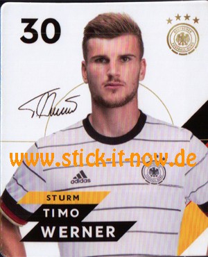 Rewe DFB Sammelkarten EM 2020 - Timo Werner - Nr. 30