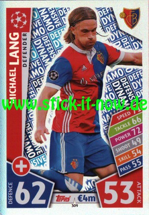 Match Attax Champions League 17/18 - Nr. 309 (Defensive Dynamo)