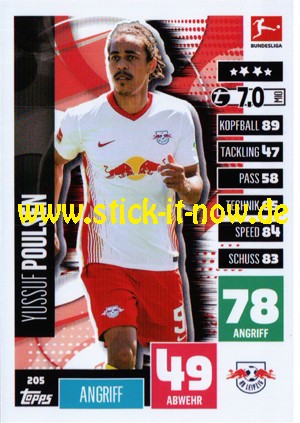 Topps Match Attax Bundesliga 2020/21 - Nr. 205