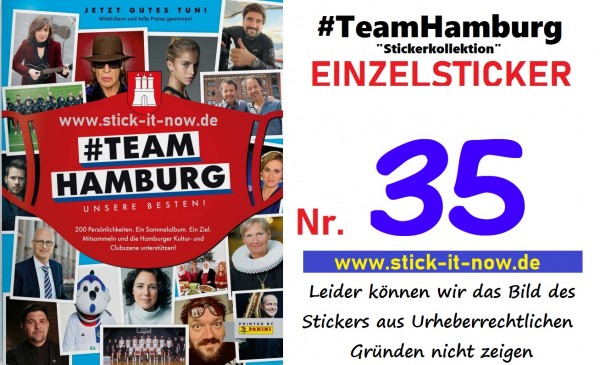 #TeamHamburg "Sticker" (2021) - Nr. 35