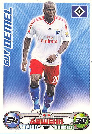 Match Attax 09/10 - GUY DEMEL - Hamburger SV - Nr. 112