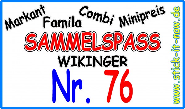 Sammelspass - Küstengold - Wikinger (2014) - Nr. 76