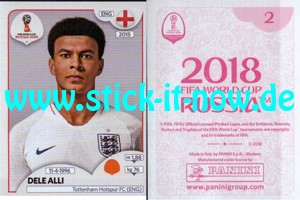 Panini WM 2018 Russland "Sticker" INT/Edition - Nr. 572