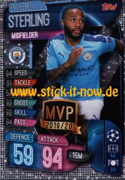 Match Attax Champions League 2019/20 - Nr. C MCY (Club MVPs)