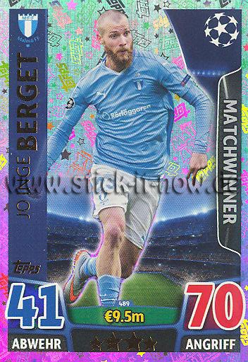 Champions League - Match Attax 15/16 - Nr. 489