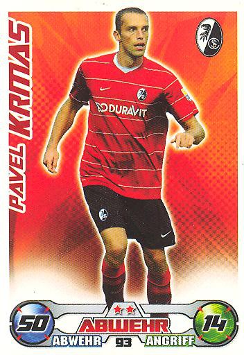 Match Attax 09/10 - PAVEL KRMAS - SC Freiburg - Nr. 93