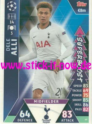 Match Attax CL 18/19 "Road to Madrid" - Nr. 69