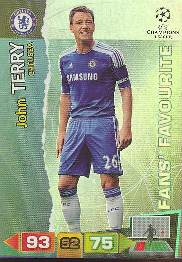 John Terry - Panini Adrenalyn XL CL 11/12 - Fans Favourite - FC Chelsea