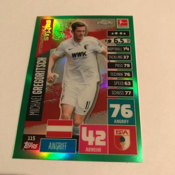 Match Attax BL Chrome 20/21 - Nr. 115 ( Grün 07/99 )