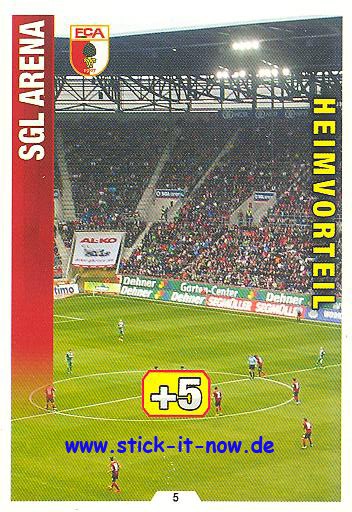 Match Attax 14/15 - HEIMVORTEIL - FC Augsburg - Nr. 5