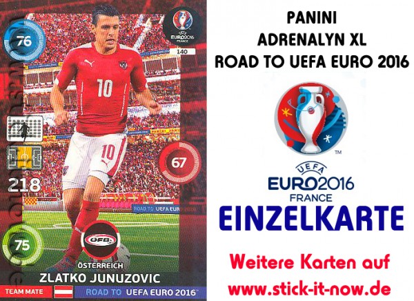 Adrenalyn XL - Road to UEFA Euro 2016 France - Nr. 140
