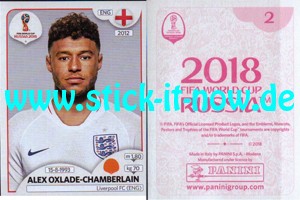 Panini WM 2018 Russland "Sticker" INT/Edition - Nr. 571
