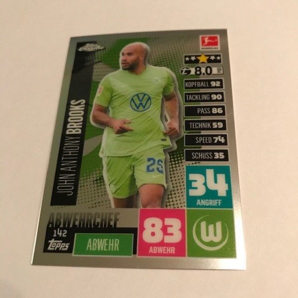 Match Attax BL Chrome 20/21 - Nr. 142 - BROOKS