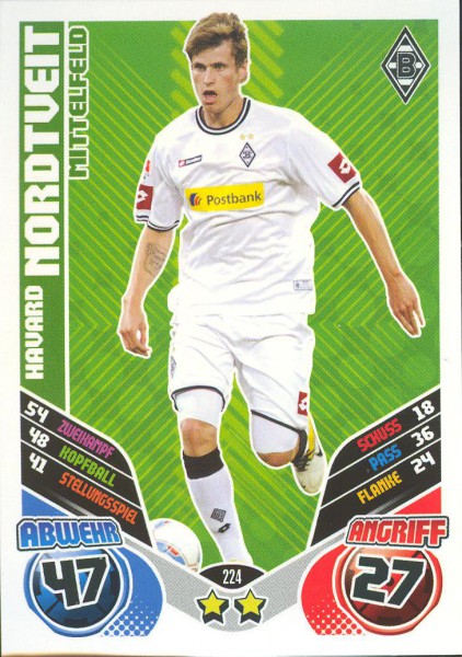 Havard Nordtveit - Match Attax 11/12