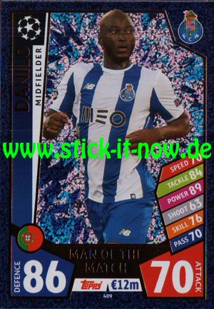 Match Attax Champions League 17/18 - Nr. 409 (Man of the Match)