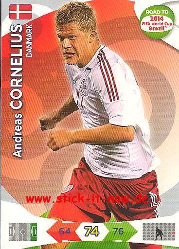 Panini Adrenalyn XL Road to WM 2014 - Andreas CORNELIUS