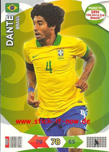 Panini Adrenalyn XL Road to WM 2014 - DANTE