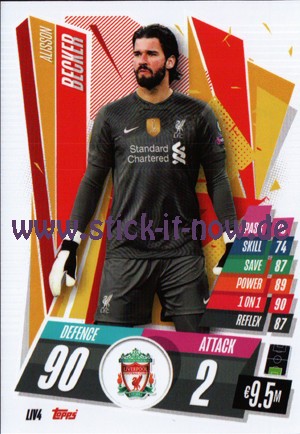 Match Attax Champions League 2020/21 - Nr. LIV 4