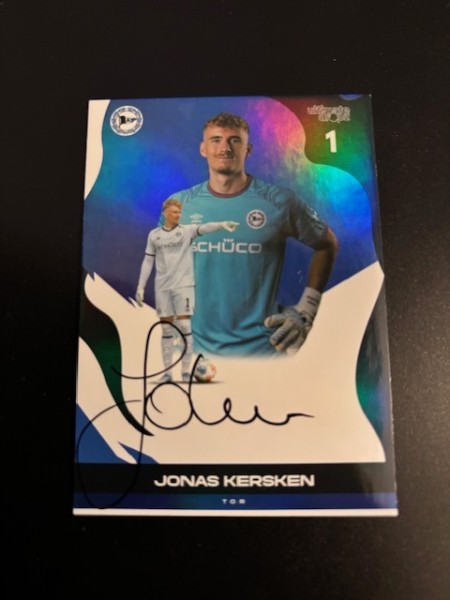 This is Arminia (2025) - On Card Signature - Jonas Kersken 69/70