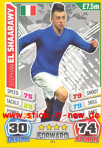 Match Attax "World Stars WM 2014" - STEPHAN EL SHAARAWY - Nr. 154