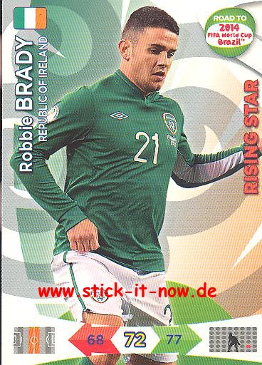 Panini Adrenalyn XL Road to WM 2014 - Robbie BRADY