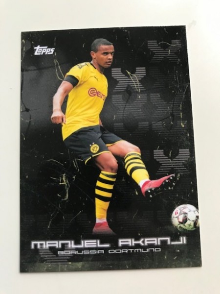 Topps BVB Sammelkarten 2020 - Nr. 4 (Akanji)