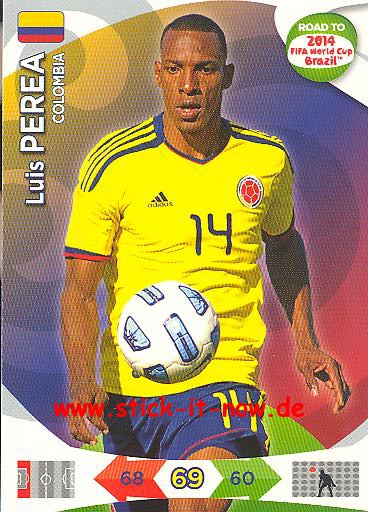 Panini Adrenalyn XL Road to WM 2014 - Luis PEREA