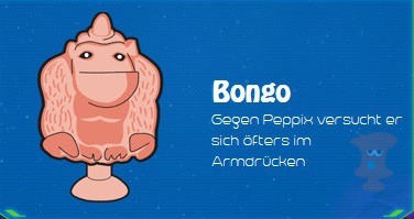 Lidl Stikeez 2014 - BONGO - Nr. 16