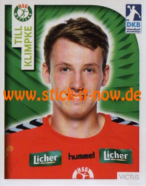 DKB Handball Bundesliga Sticker 17/18 - Nr. 114