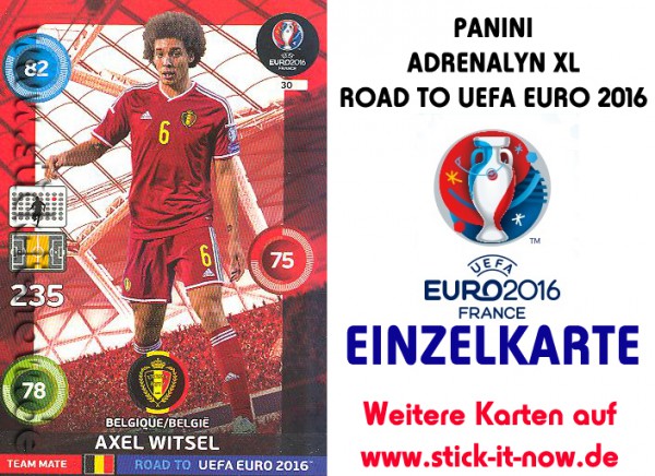 Adrenalyn XL - Road to UEFA Euro 2016 France - Nr. 30