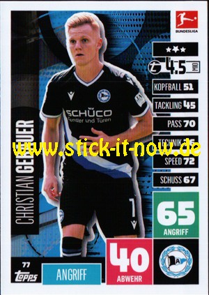 Topps Match Attax Bundesliga 2020/21 - Nr. 77