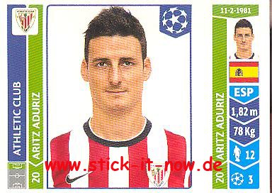 Panini Champions League 14/15 Sticker - Nr. 607