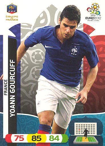 Panini EM 2012 - Adrenalyn XL - Yoann Gourcuff - Frankreich