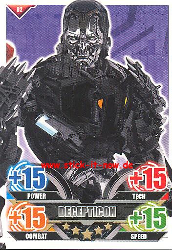 Transformers Sammelkarten - Puzzle 2 Teil 5 - Nr. 82