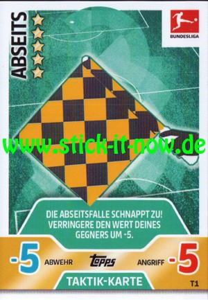 Topps Match Attax Bundesliga 17/18 - Nr. T1