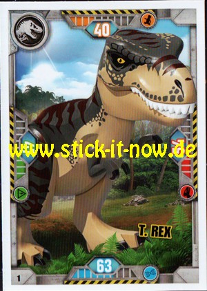 LEGO "Jurassic World" Trading Cards (2021) - Nr. 1