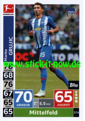 Topps Match Attax Bundesliga 18/19 "Action" - Nr. 374
