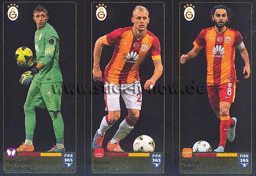 Panini FIFA 365 Sticker - Nr. 773 - 774 - 775