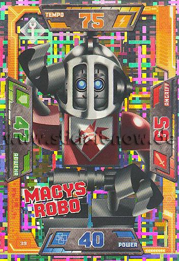 Lego Nexo Knights Trading Cards (2016) - Nr. 39 (Glitzer)