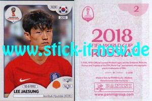 Panini WM 2018 Russland "Sticker" INT/Edition - Nr. 495